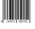 Barcode Image for UPC code 0144372450152