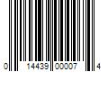 Barcode Image for UPC code 014439000074