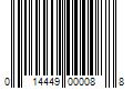 Barcode Image for UPC code 014449000088