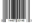 Barcode Image for UPC code 014467001463