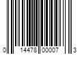 Barcode Image for UPC code 014478000073