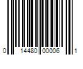 Barcode Image for UPC code 014480000061