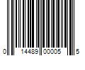 Barcode Image for UPC code 014489000055