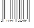 Barcode Image for UPC code 0144911202075