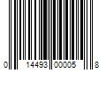 Barcode Image for UPC code 014493000058