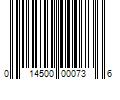 Barcode Image for UPC code 014500000736