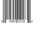 Barcode Image for UPC code 014500021830