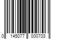 Barcode Image for UPC code 0145077000703