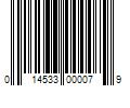 Barcode Image for UPC code 014533000079