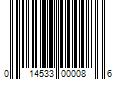 Barcode Image for UPC code 014533000086