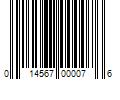 Barcode Image for UPC code 014567000076