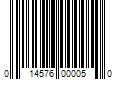 Barcode Image for UPC code 014576000050