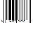 Barcode Image for UPC code 014582000051