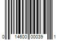 Barcode Image for UPC code 014600000391