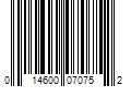 Barcode Image for UPC code 014600070752