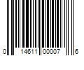 Barcode Image for UPC code 014611000076