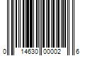 Barcode Image for UPC code 014630000026