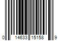 Barcode Image for UPC code 014633151589