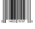 Barcode Image for UPC code 014633151978