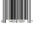Barcode Image for UPC code 014633152517. Product Name: Electronic Arts  Inc fifa soccer 07 - xbox 360