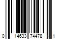 Barcode Image for UPC code 014633744781