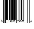 Barcode Image for UPC code 014633749274