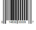 Barcode Image for UPC code 014638000097