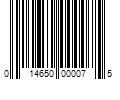 Barcode Image for UPC code 014650000075