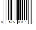 Barcode Image for UPC code 014658000077