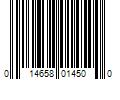 Barcode Image for UPC code 014658014500