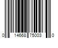 Barcode Image for UPC code 014668750030