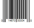 Barcode Image for UPC code 014670000048