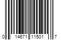 Barcode Image for UPC code 014671115017