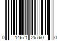 Barcode Image for UPC code 014671267600