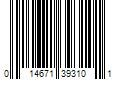 Barcode Image for UPC code 014671393101