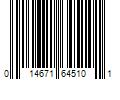 Barcode Image for UPC code 014671645101