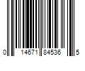 Barcode Image for UPC code 014671845365