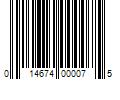 Barcode Image for UPC code 014674000075