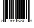 Barcode Image for UPC code 014694000055