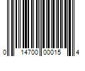 Barcode Image for UPC code 014700000154