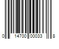 Barcode Image for UPC code 014700000338