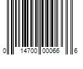 Barcode Image for UPC code 014700000666