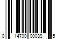 Barcode Image for UPC code 014700000895