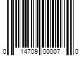 Barcode Image for UPC code 014709000070