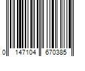 Barcode Image for UPC code 0147104670385