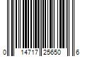 Barcode Image for UPC code 014717256506