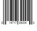 Barcode Image for UPC code 014717390040