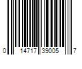 Barcode Image for UPC code 014717390057