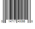 Barcode Image for UPC code 014717400558