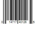 Barcode Image for UPC code 014717401265